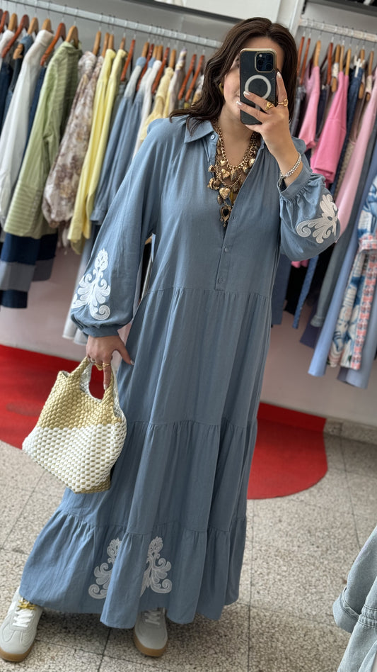 Maxi Dress in Denim