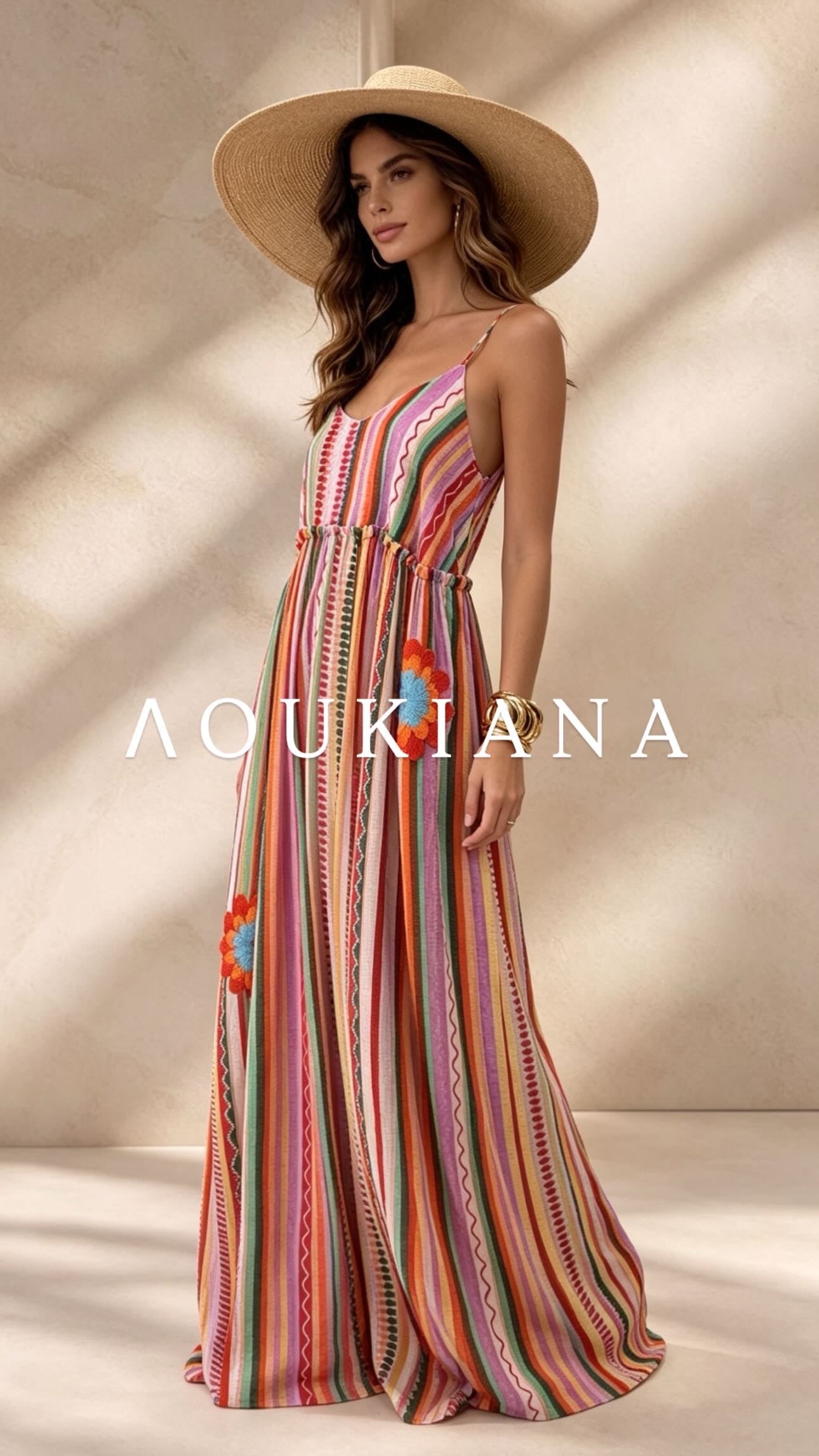Maxi Striped Dress