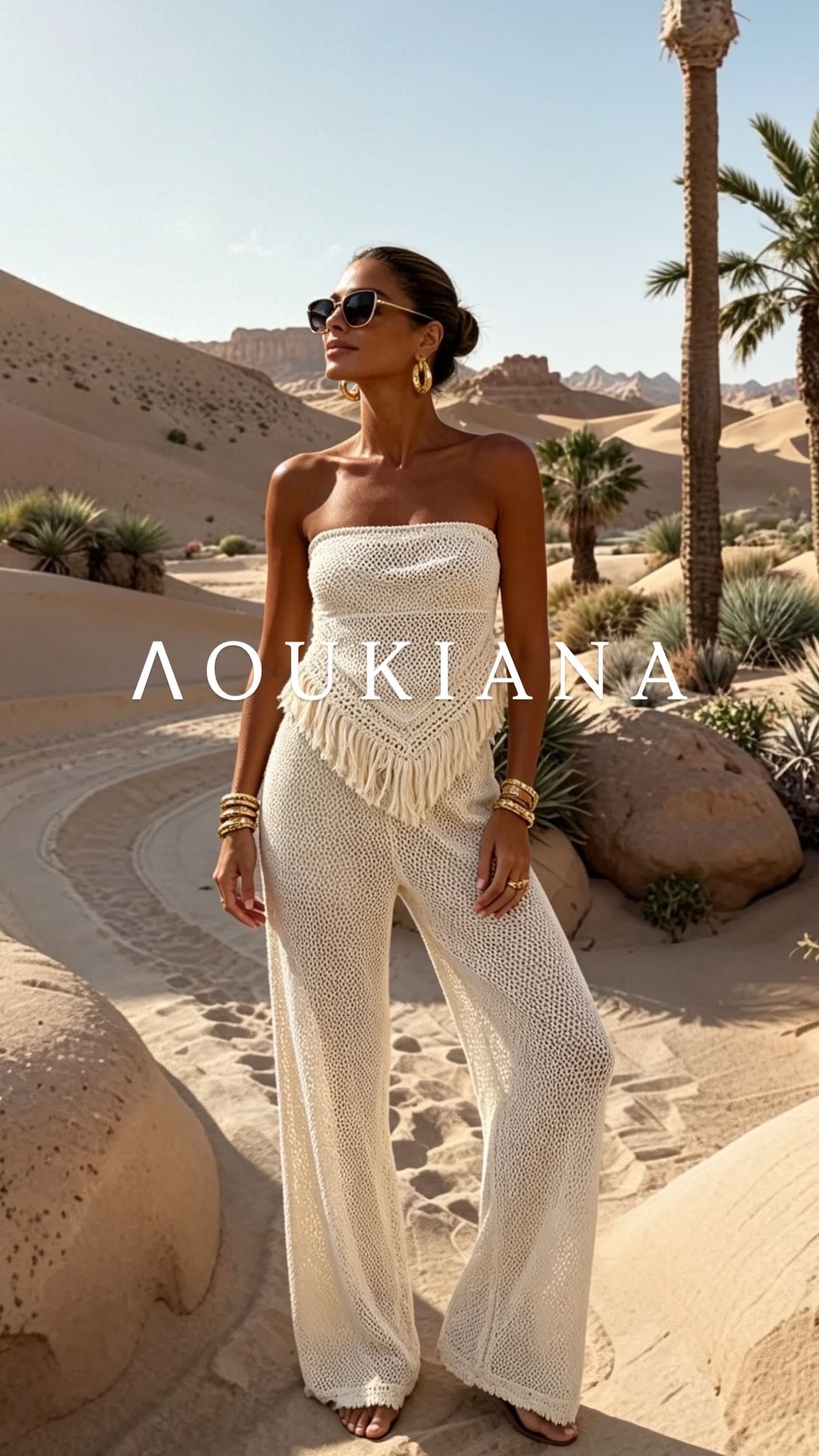Strapless Set in White