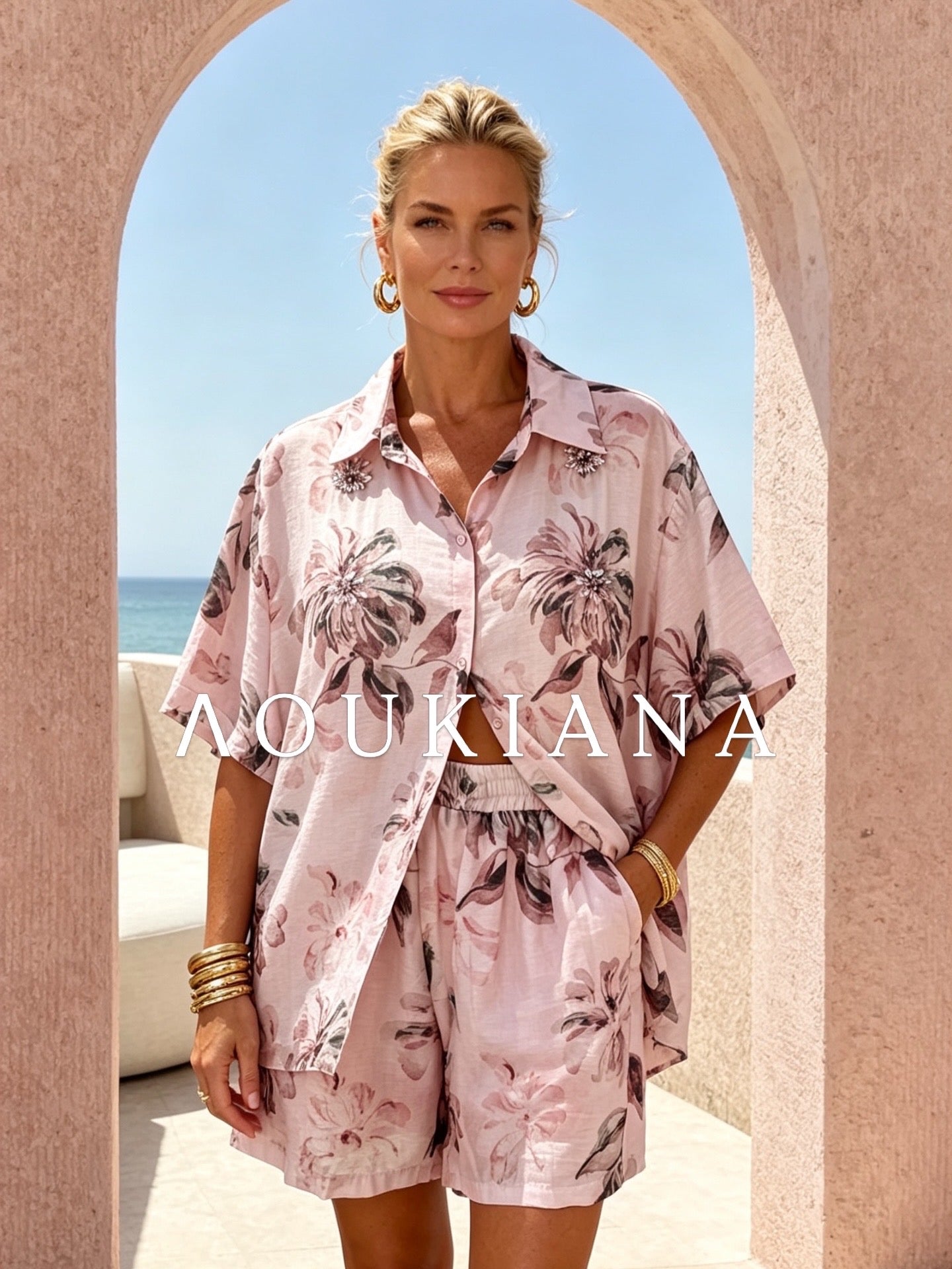 Printed Summer Set