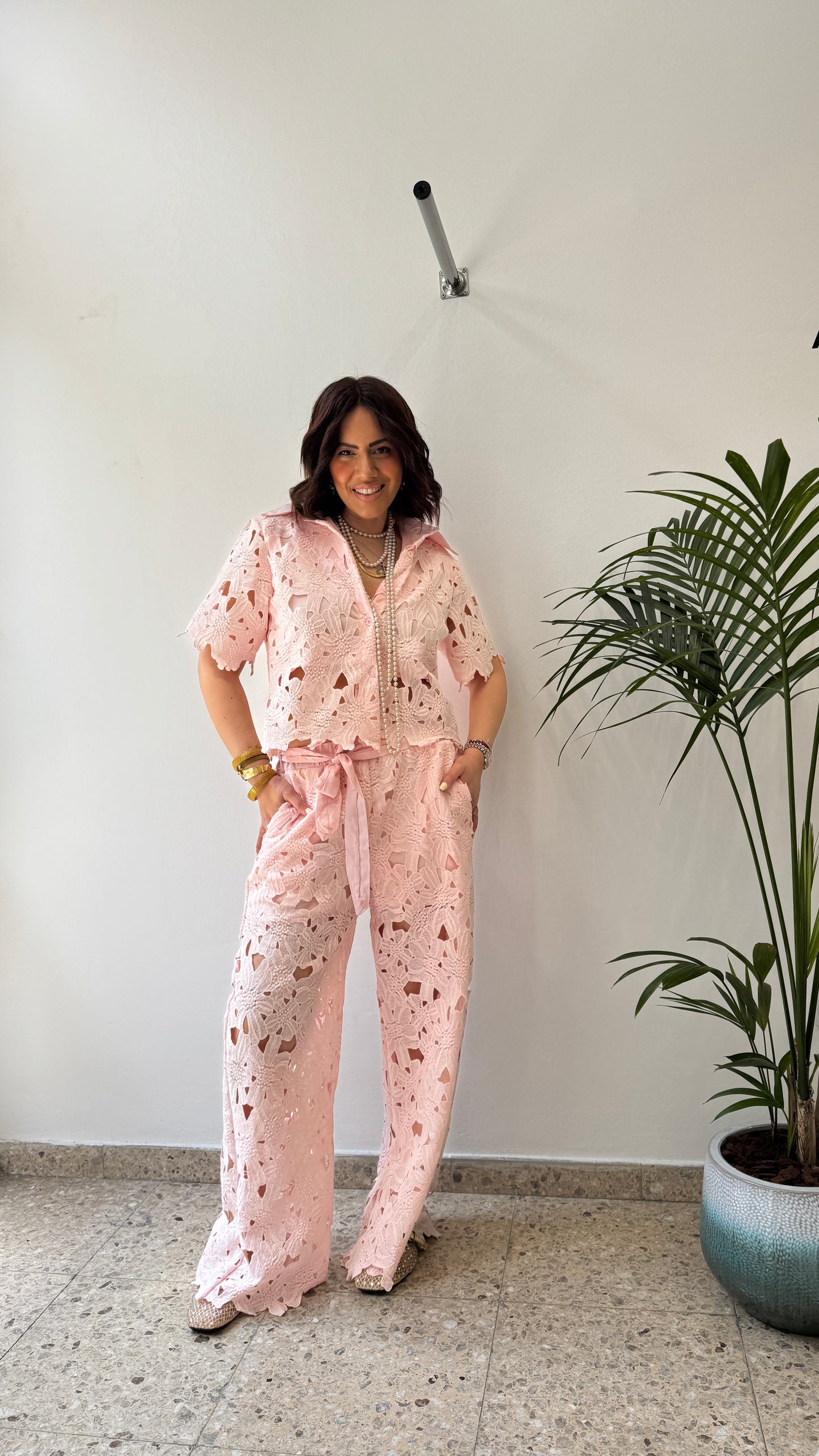 Lace Set in Pink