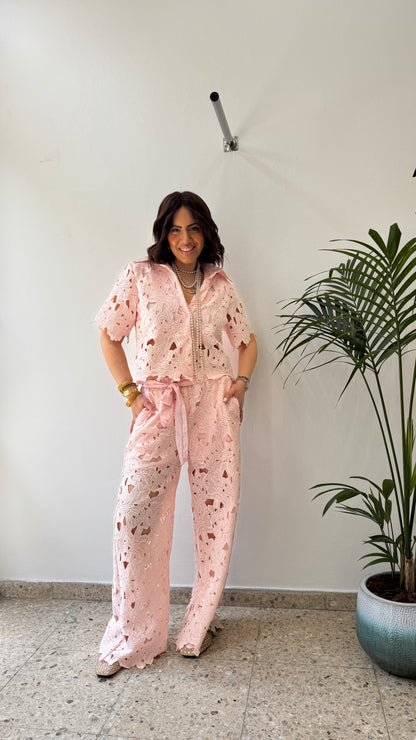 Lace Set in Pink