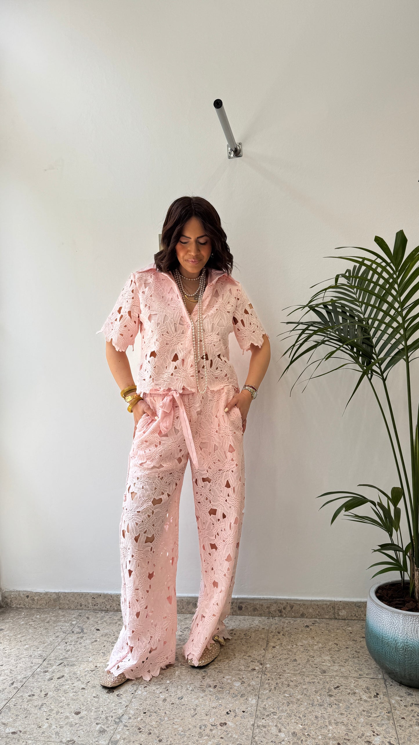 Lace Set in Pink