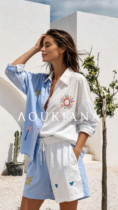 Summer Set in Blue & White