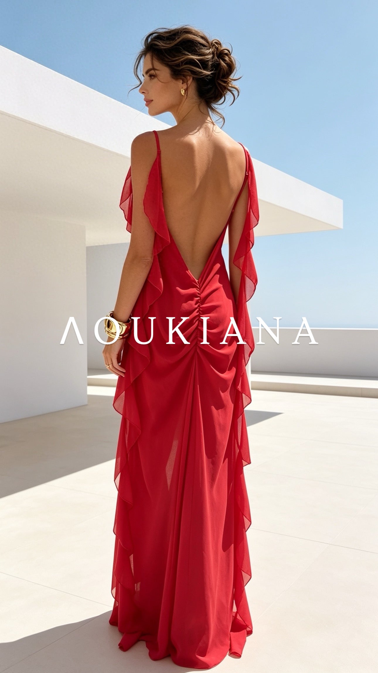 Maxi Dress in Red