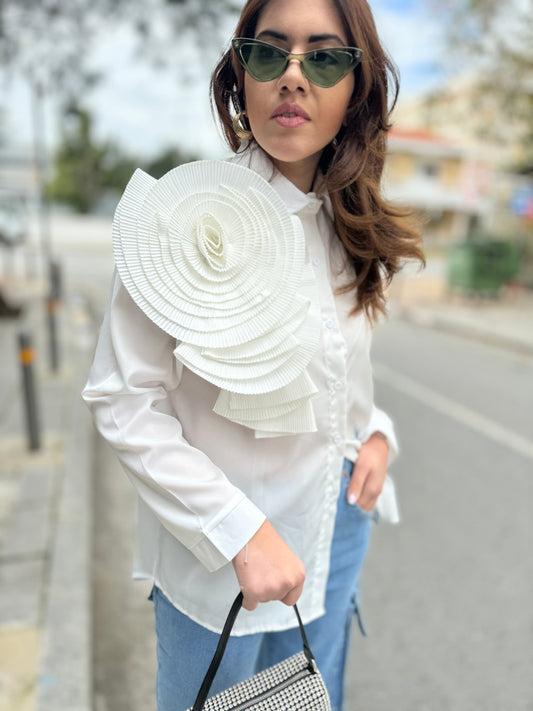 Shirt with Flower
