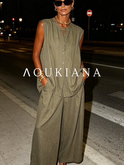 Classy Set in Khaki