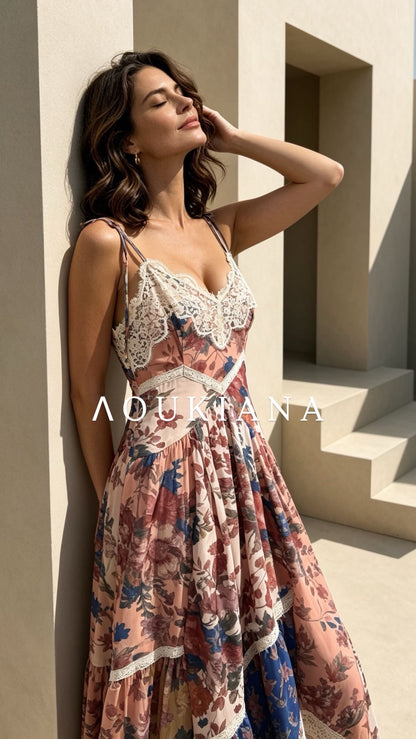 Maxi Dress in Floral Print