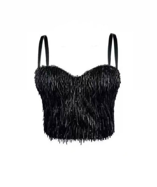 Bustier Top in Black