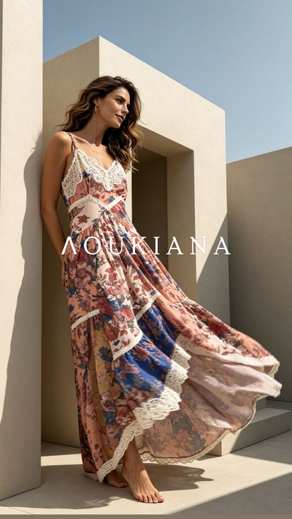 Maxi Dress in Floral Print