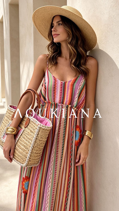 Maxi Striped Dress
