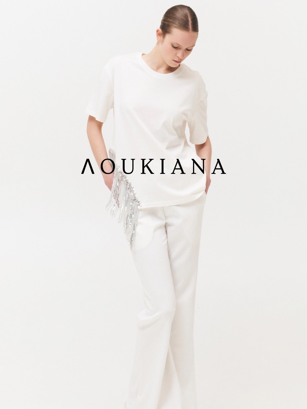 Fringe T-Shirt in White