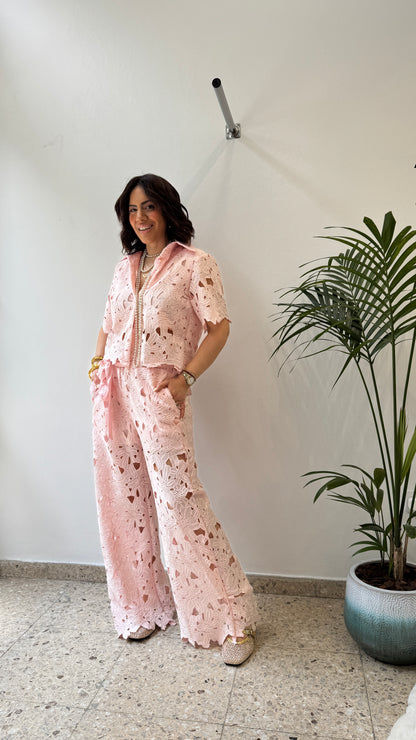 Lace Set in Pink