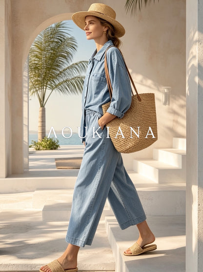 Denim Set in Blue