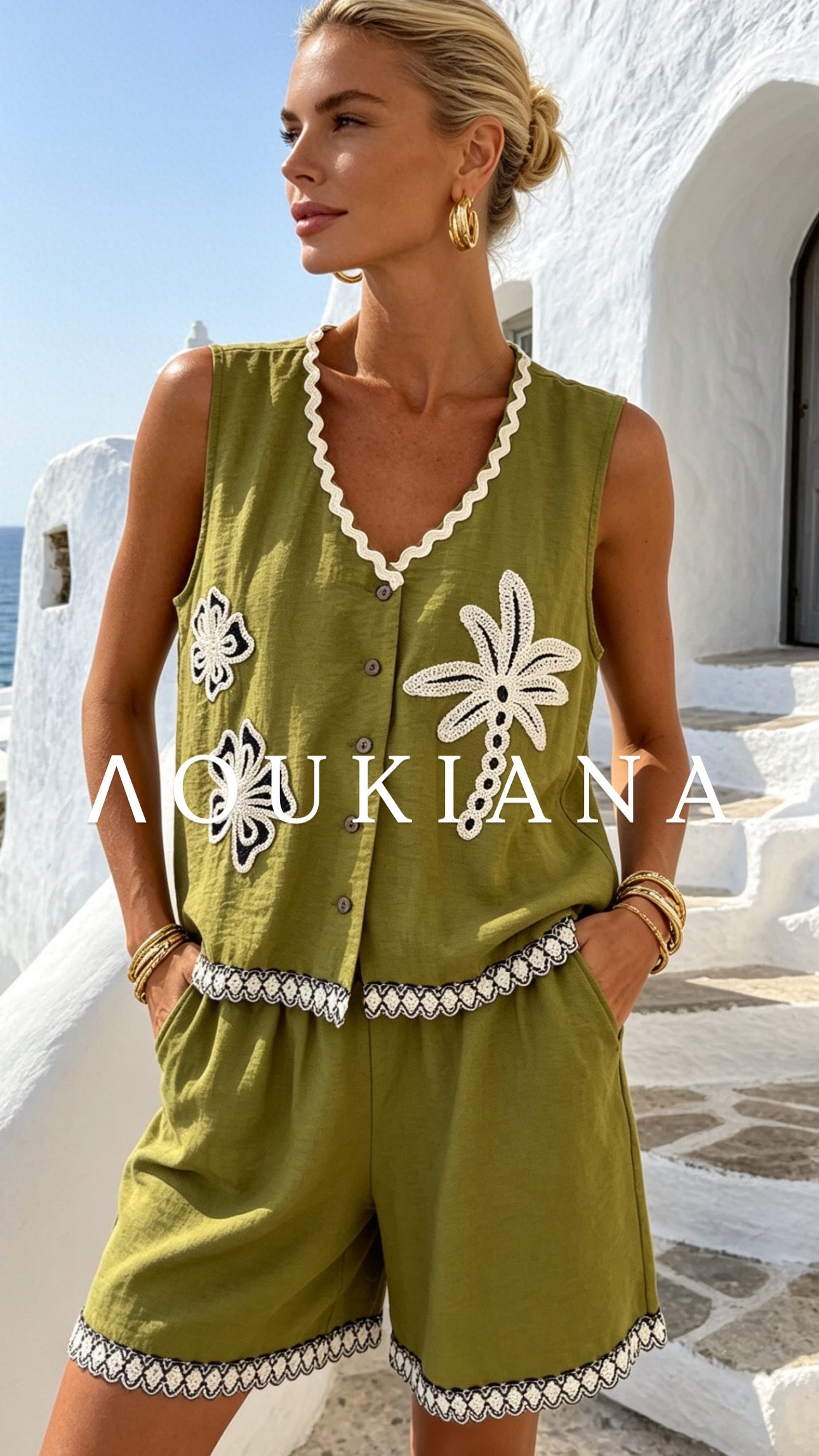 Summer Set in Khaki Green