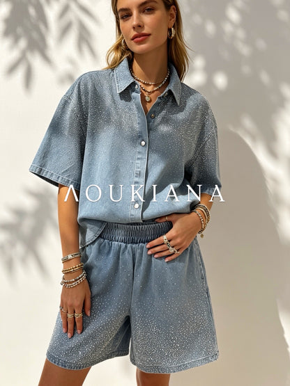 Sparkly Denim Set