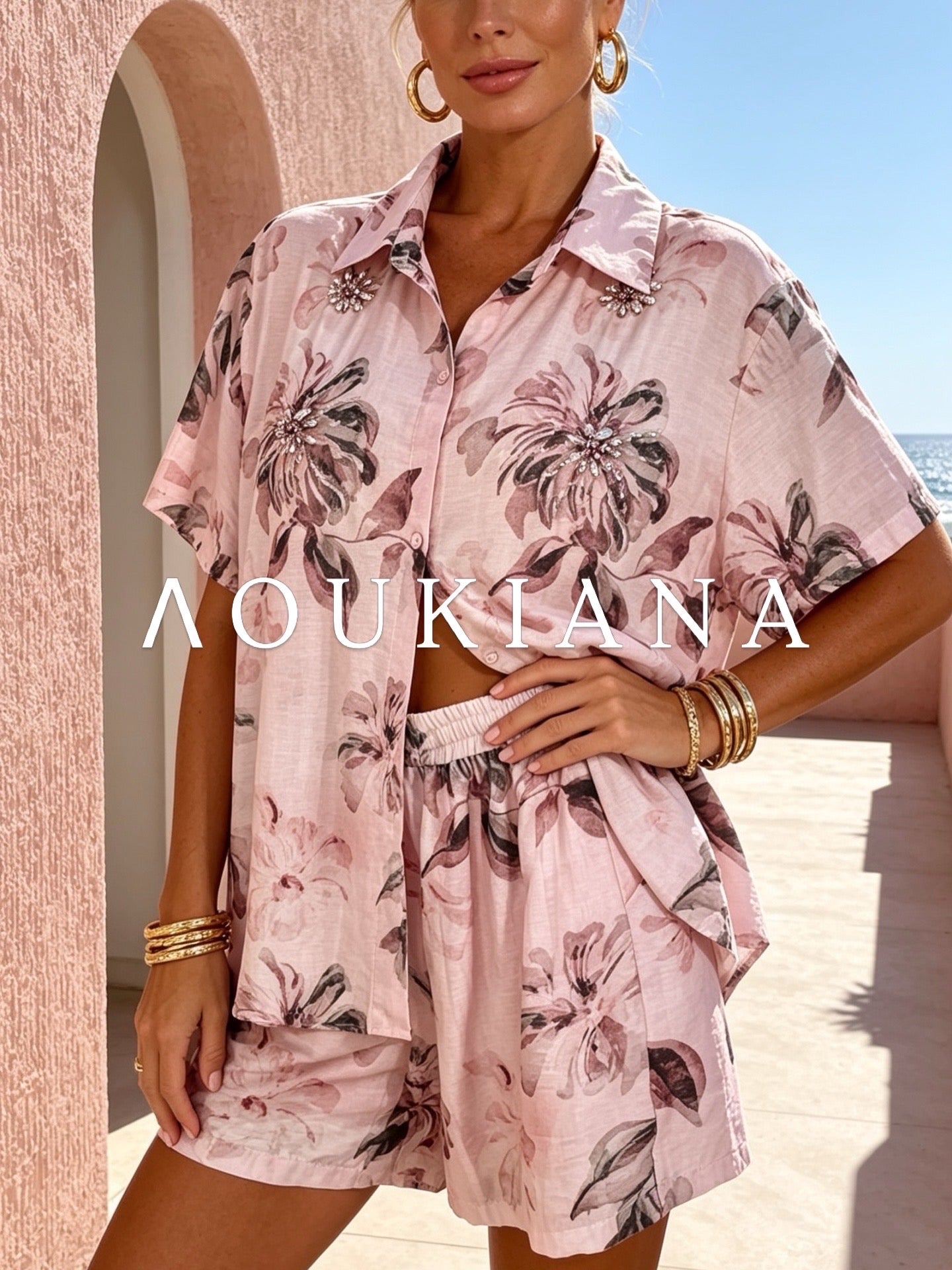 Printed Summer Set