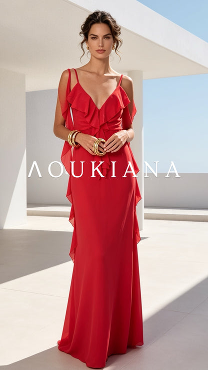 Maxi Dress in Red