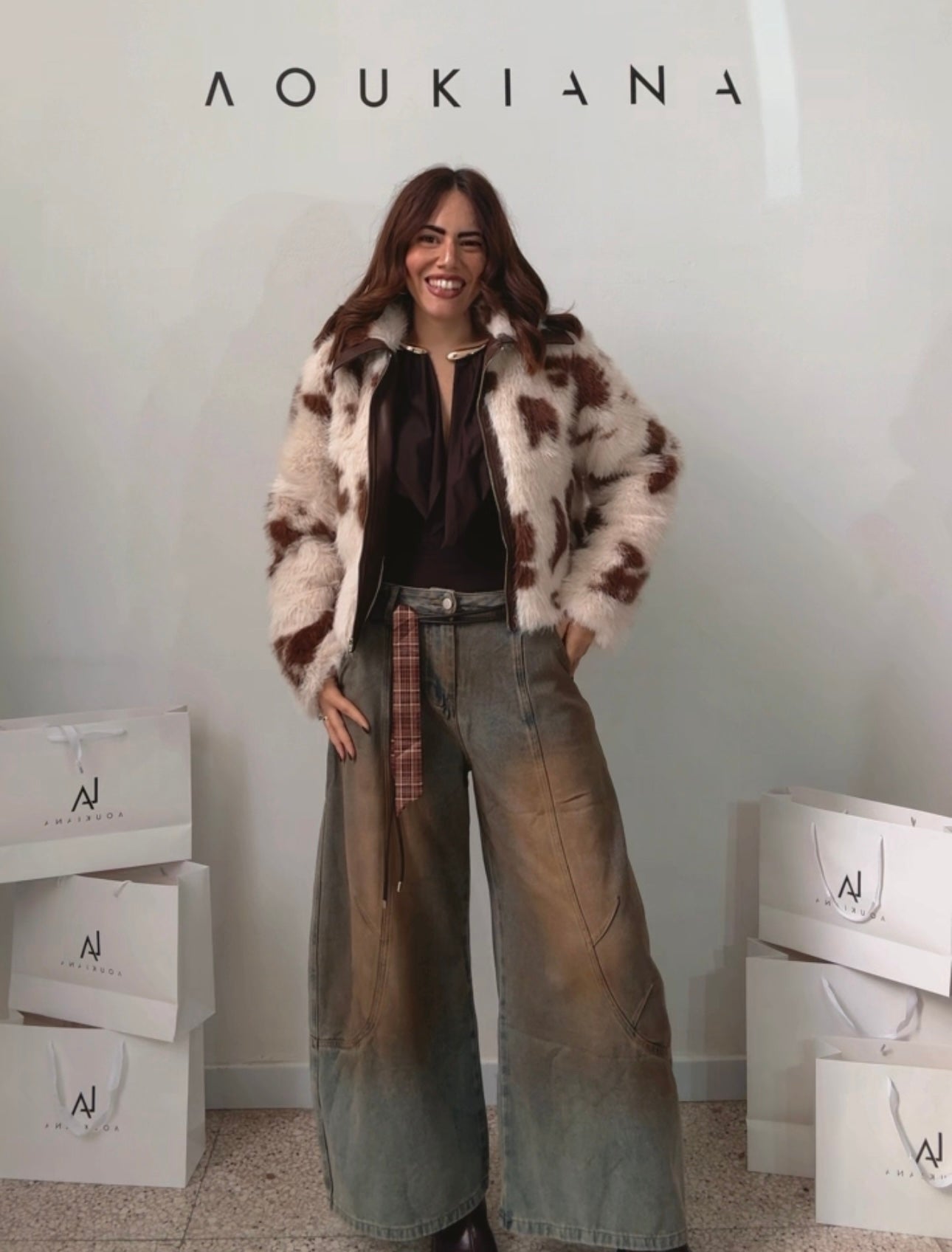 Wide Jeans in Dirty Style