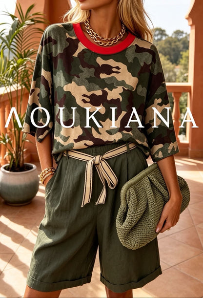 Bermuda Shorts in Green