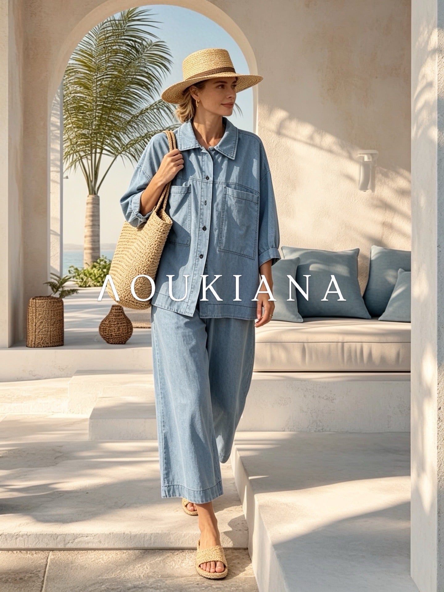 Denim Set in Blue