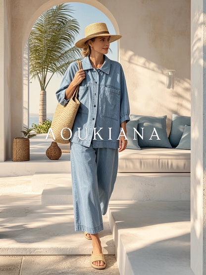 Denim Set in Blue