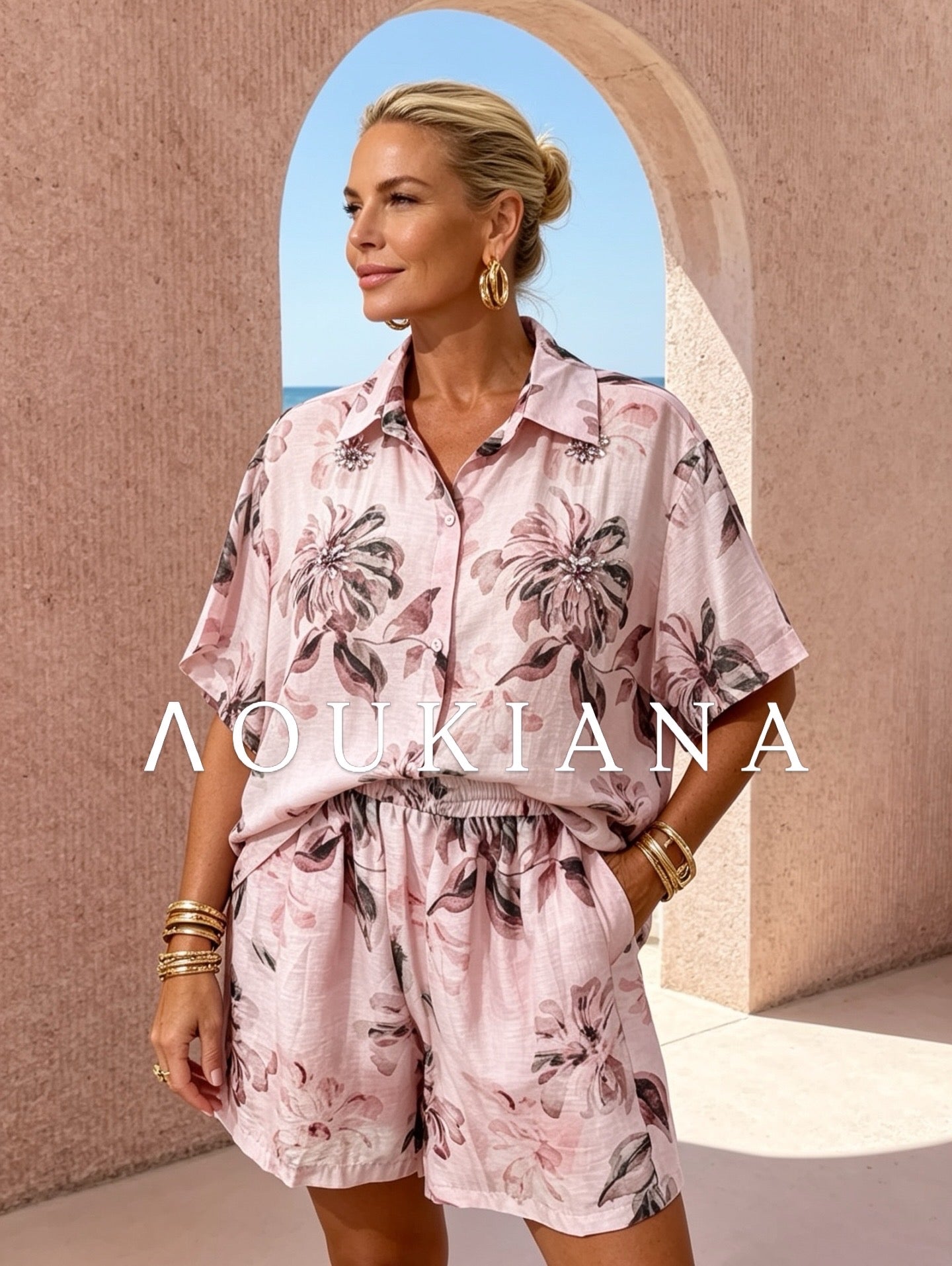 Printed Summer Set