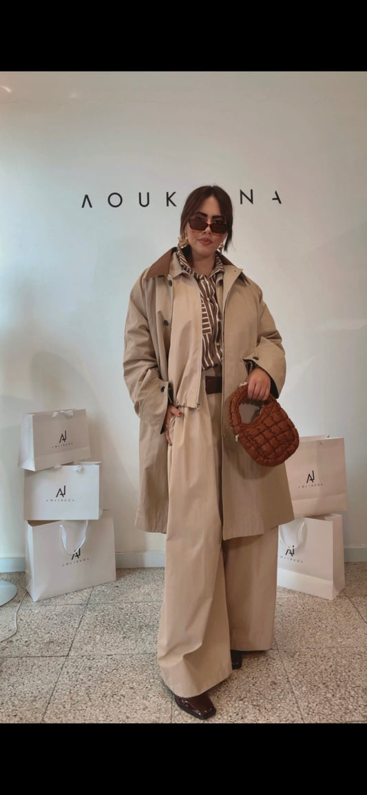 Relaxed Set in Beige
