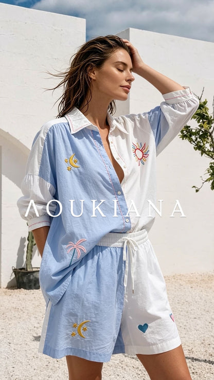 Summer Set in Blue & White