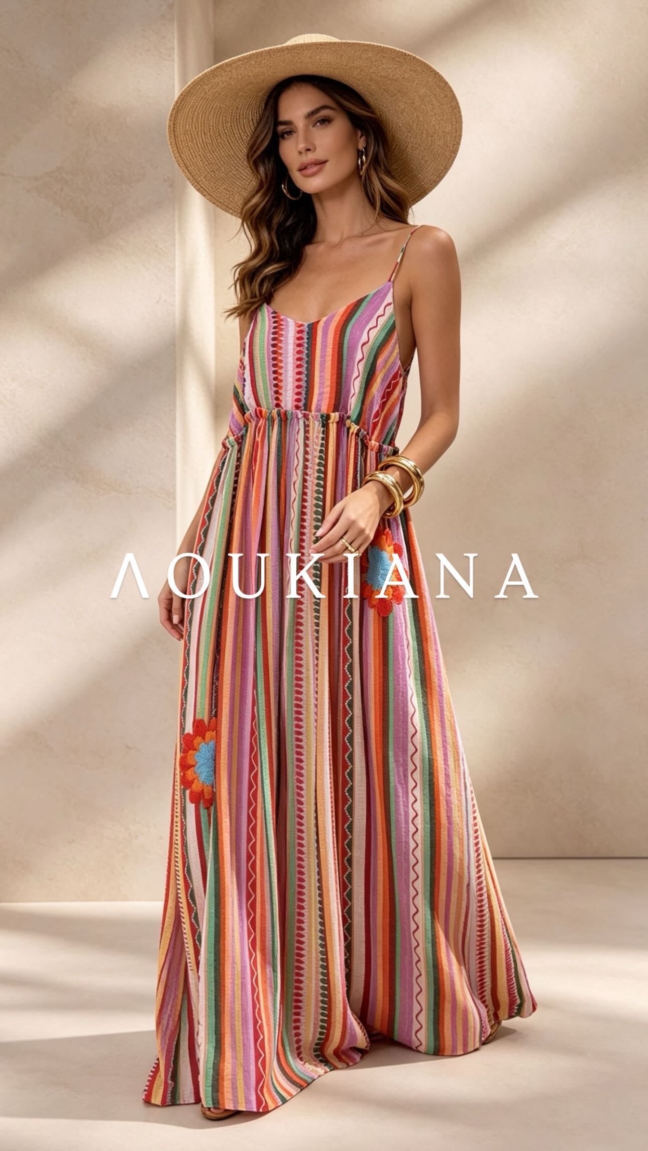 Maxi Striped Dress