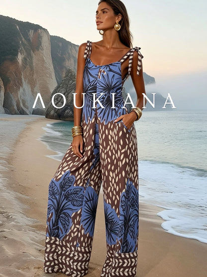 Tropical Maxi Jumpsuit