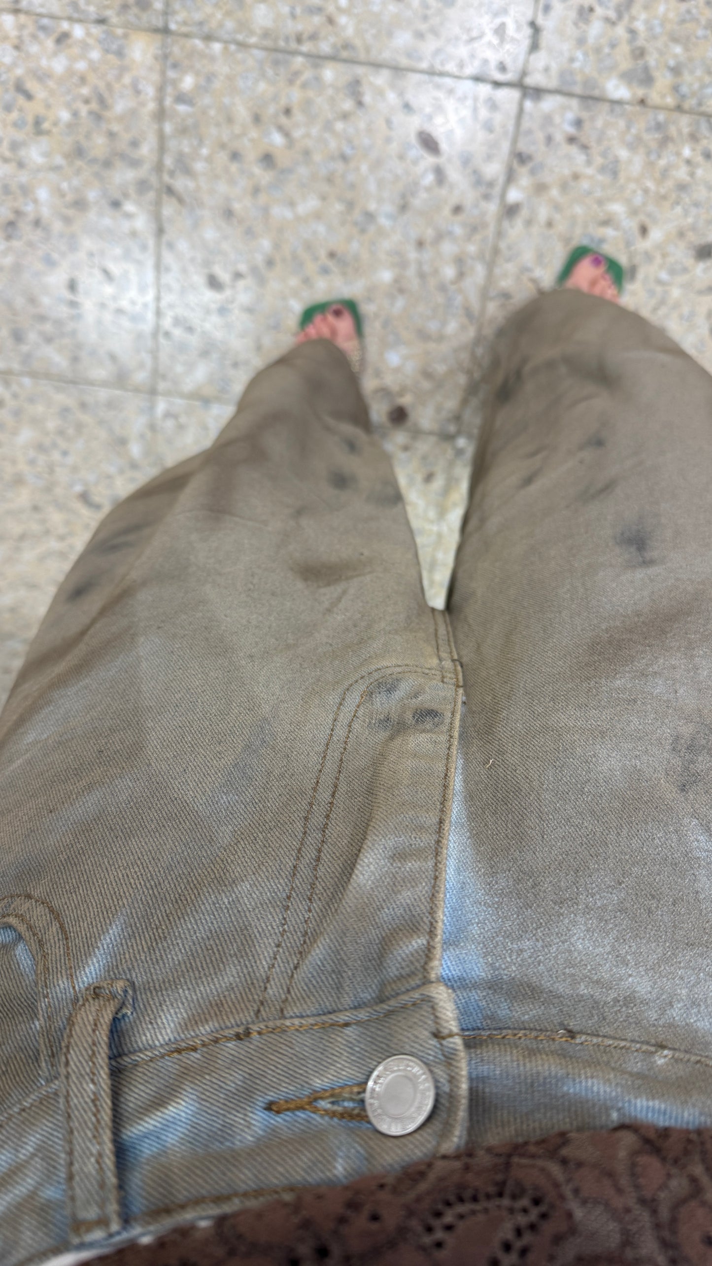 Balloon Jeans in Dirty Style