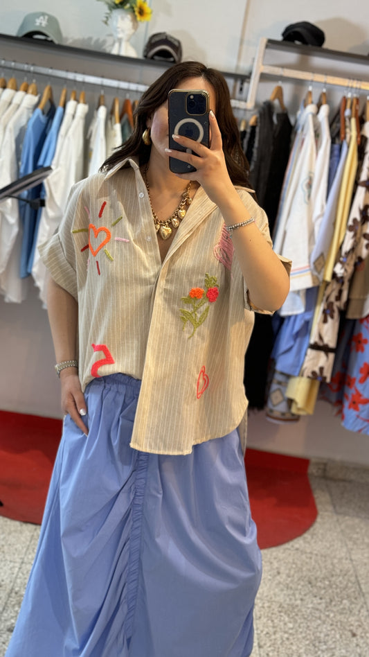 Spring Short Sleeve Shirt
