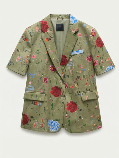 Floral Set in Khaki