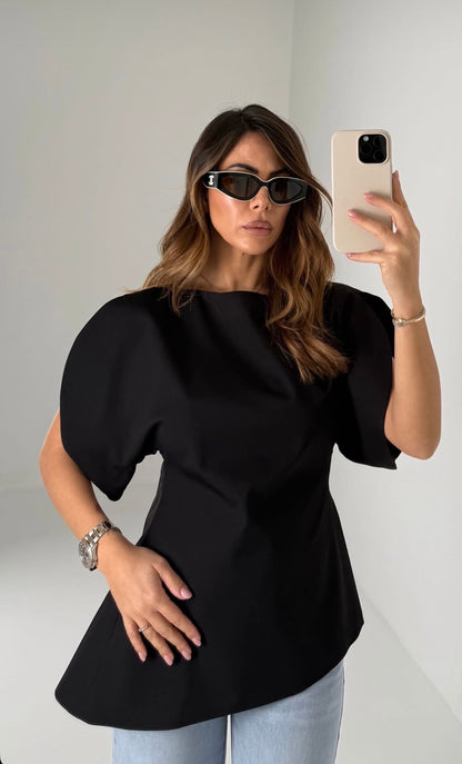 Not Your Usual Top in Black