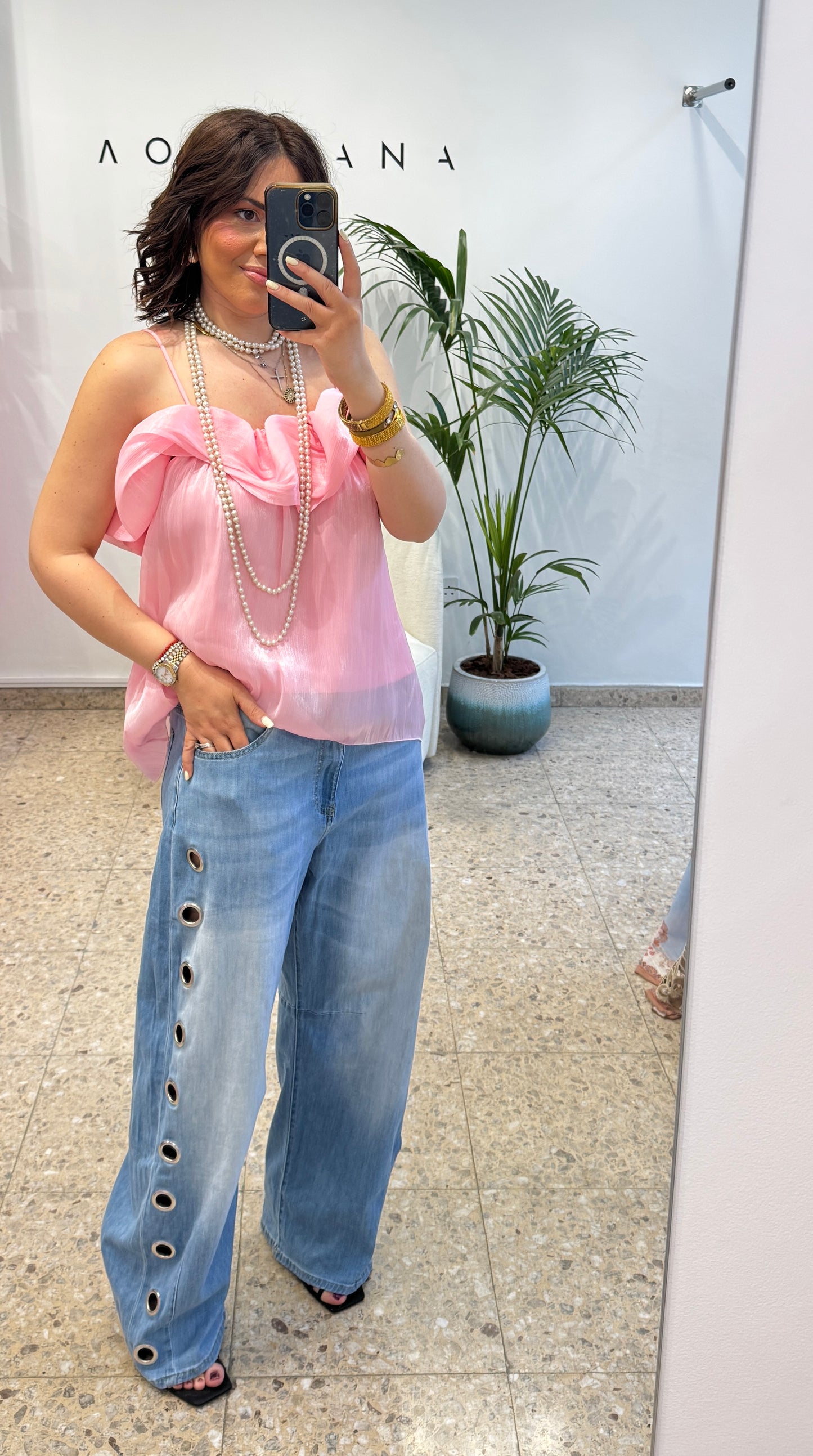 Double Layer Top in Pink