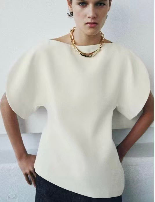 Not Your Usual Top in White