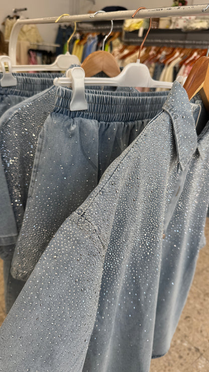 Sparkly Denim Set