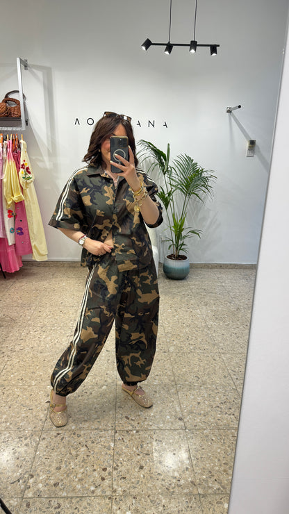 Relaxed Set in Camo Print
