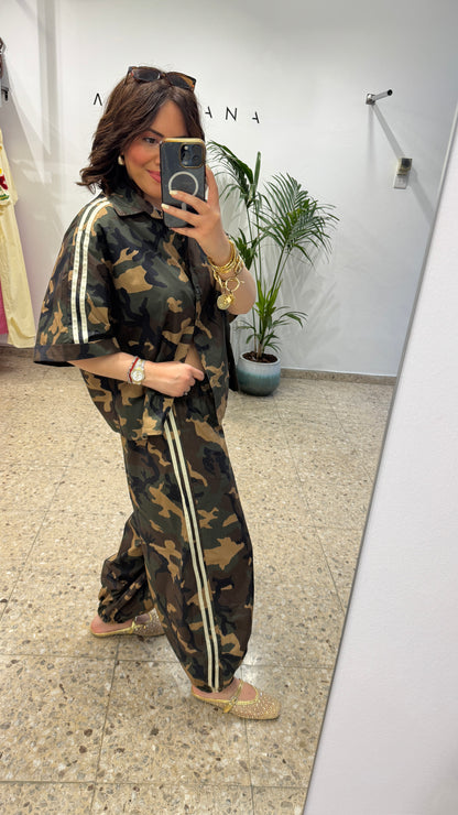 Relaxed Set in Camo Print