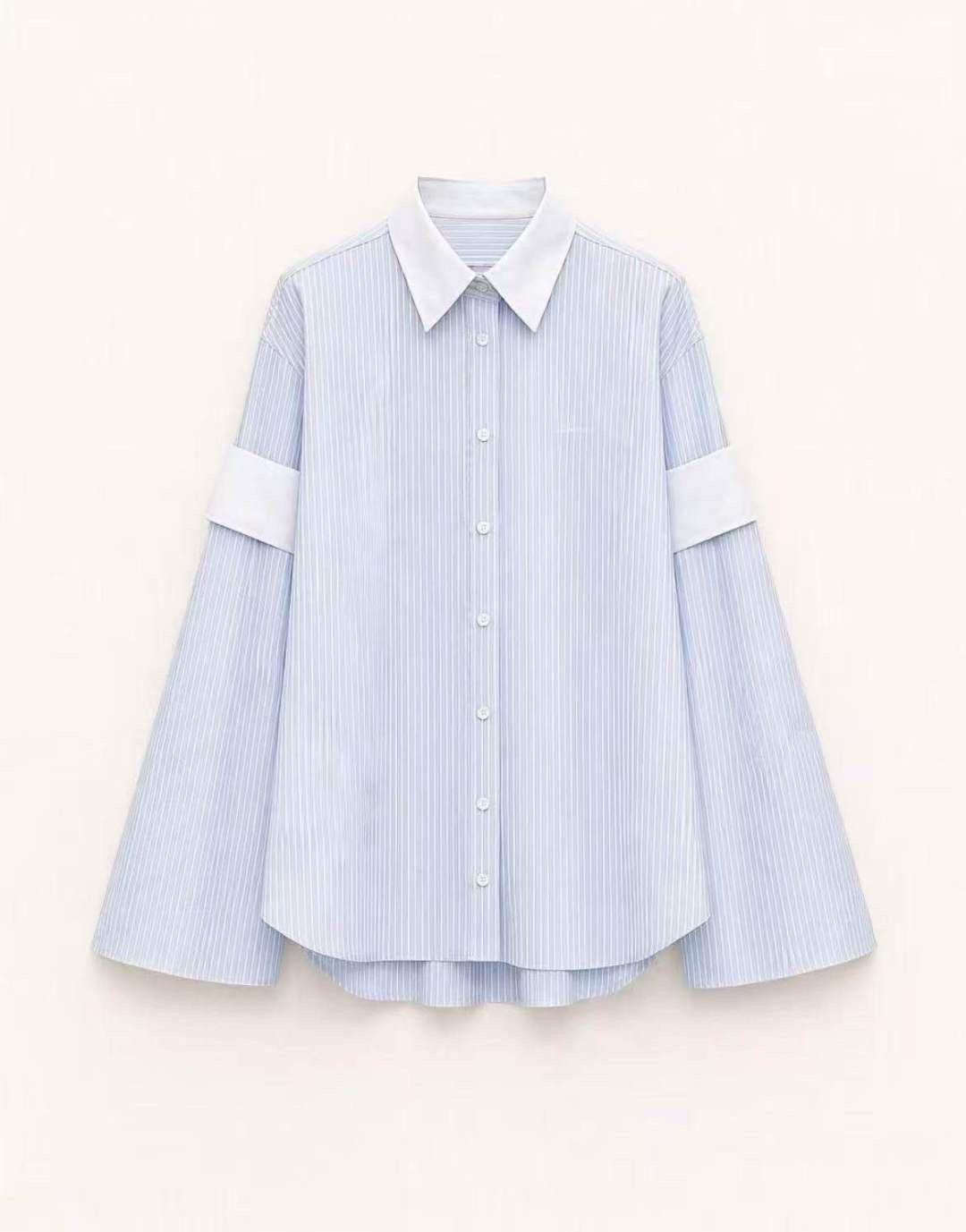 Striped Shirt in Light Blue
