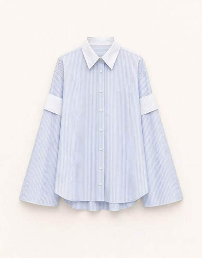 Striped Shirt in Light Blue