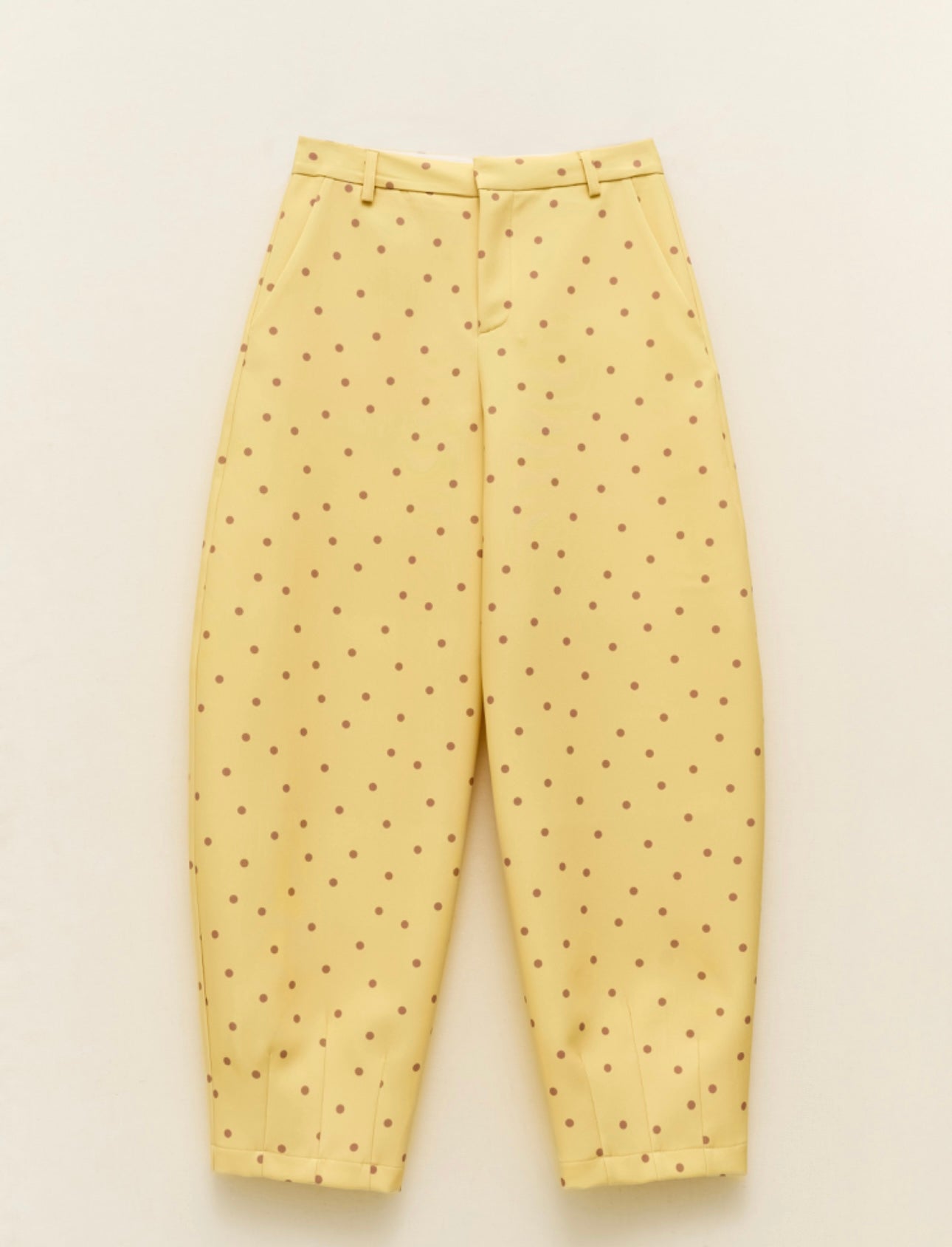 Suit Set in Polka Dot Yellow
