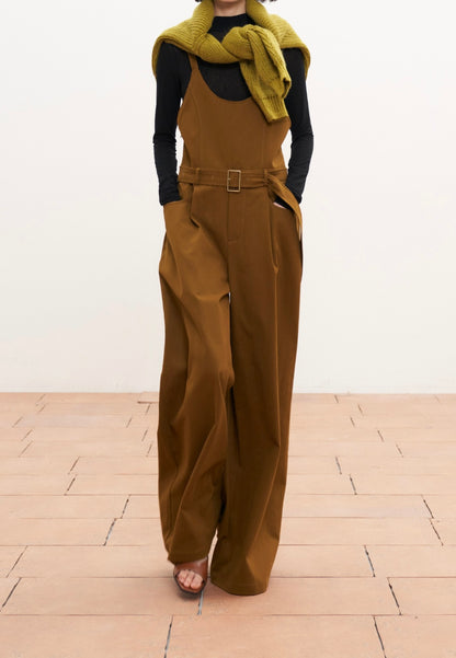 Chic Jumpsuit in Brown