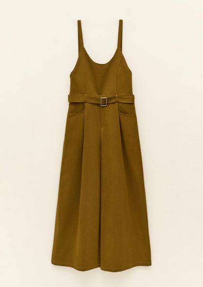 Chic Jumpsuit in Brown