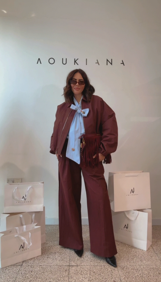 Bomber Set in Bordeaux