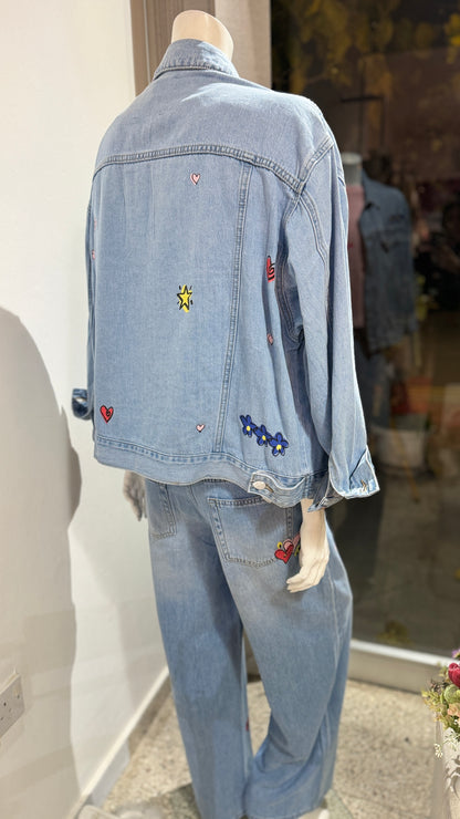 Spring Denim Jacket in Blue