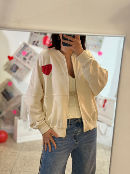 Love Yourself First Zip Sweatshirt