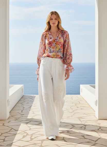 Spring Shirt in Floral Print