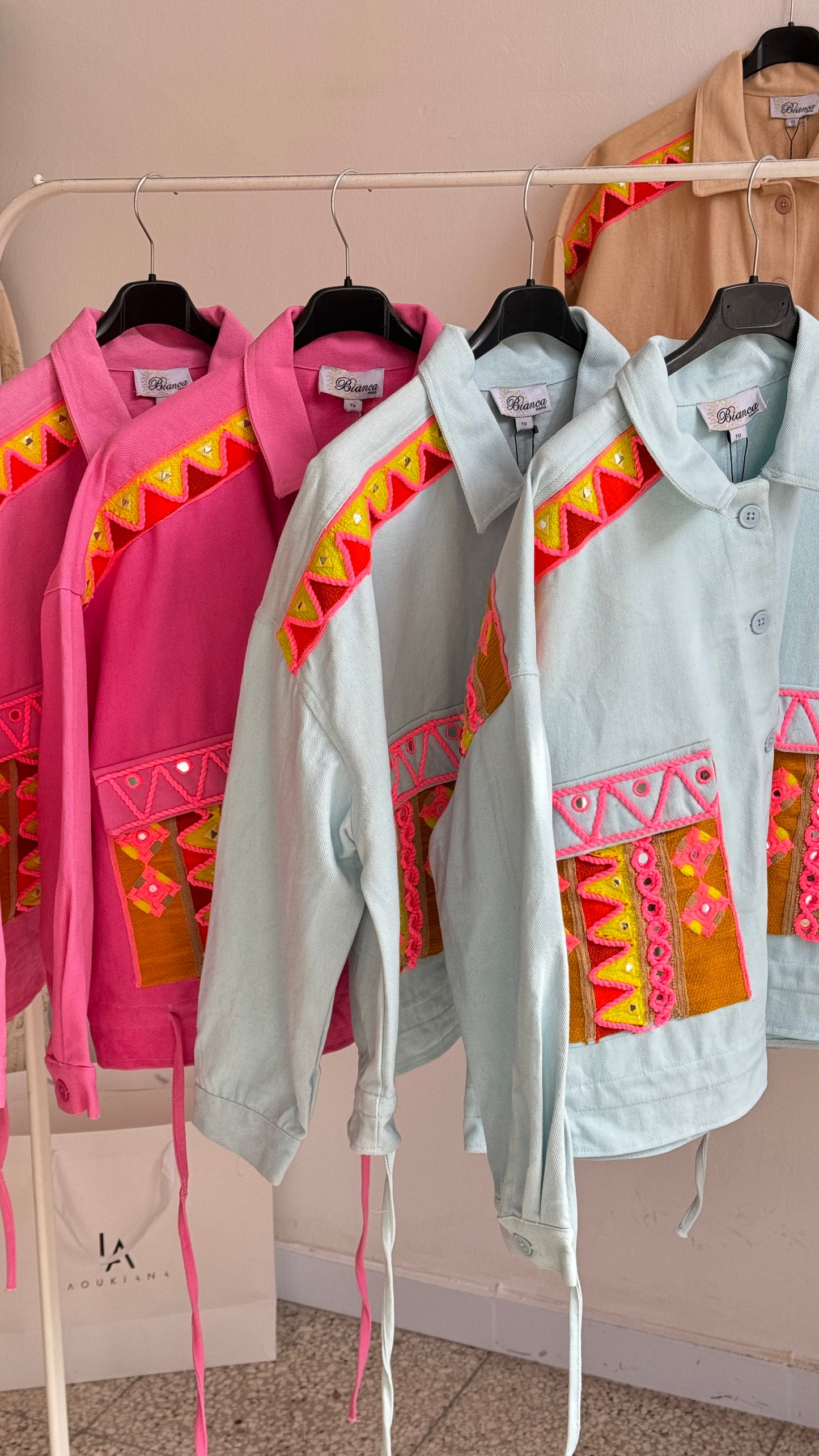 Denim Jacket in Light Blue